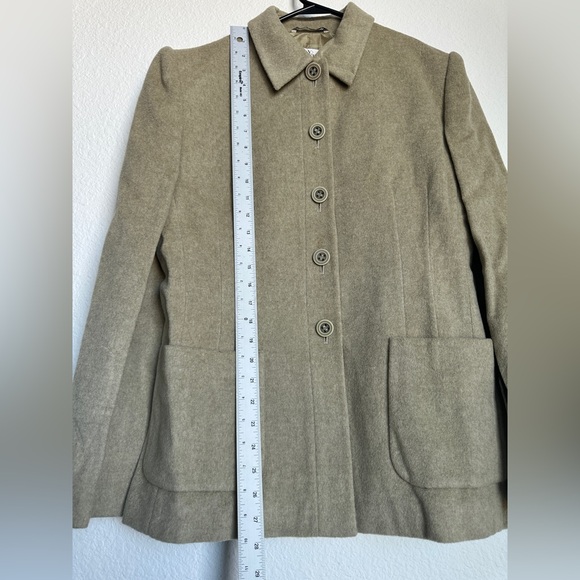 Vintage Valentino wool jacket - Miss Valentino pure wool Alpaca coat size 12 - Picture 12 of 17